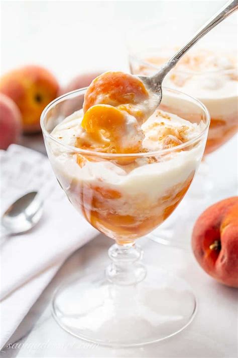 creamy_peatches|Peaches and Cream Recipe